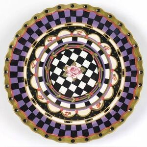 AMBER ROSE by NANETTE VACHER for AMBIANCE COLLECTION RARE SALAD PLATE